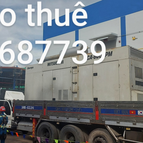 CHO THUÊ MÁY 800KVA